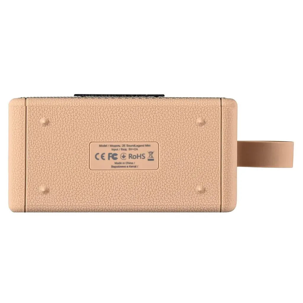 Портативна акустика 2E SoundLegend Mini 40Вт BT 5.3 PowerBank IPX6 Brown (2E-BSSLMWBN) - фото 4