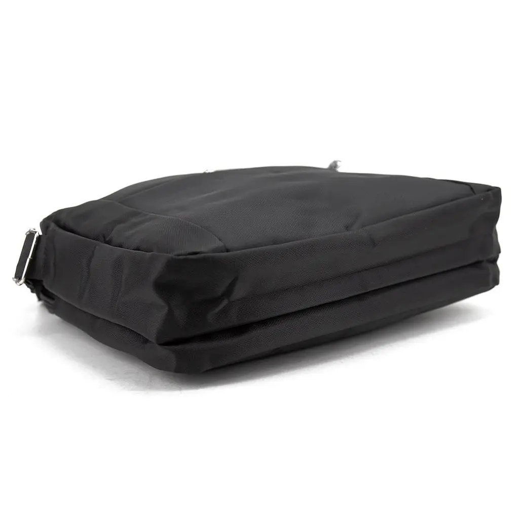 Сумка-портфель чоловіча текстильна для ноутбука 13'' та документів Tiding Bag M56-3812A чорна - фото 4