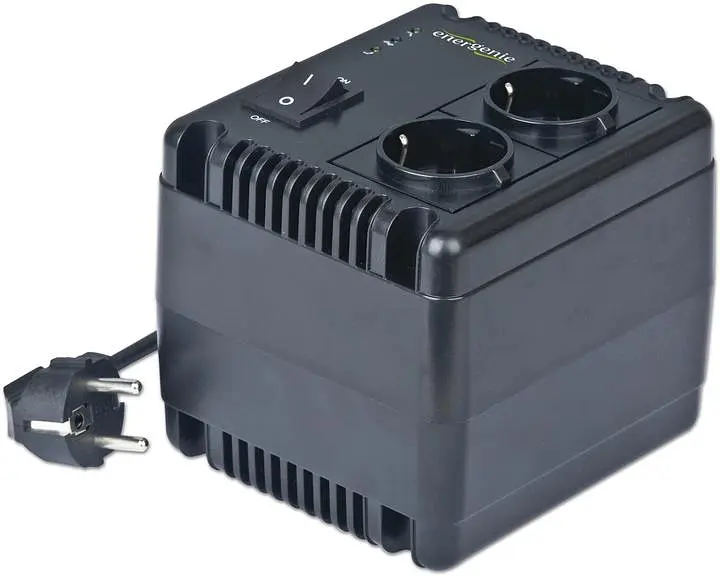 Стабілізатор напруги EnerGenie EG-AVR-1001 1000VA 600 Вт (EG-AVR-1001) - фото 2