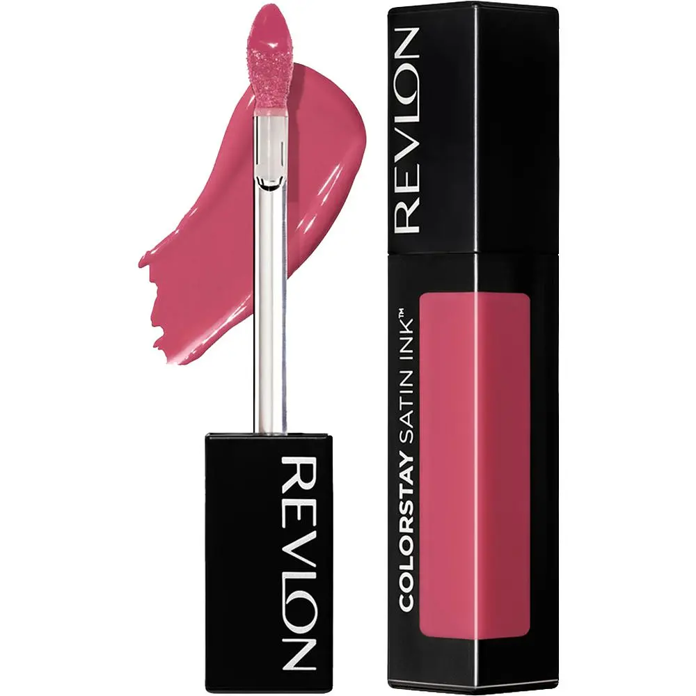 Помада для губ Revlon ColorStay Satin Ink жидкая стойкая сатиновая 5 мл (5 ML/031 PINK DUCHES) - фото 4