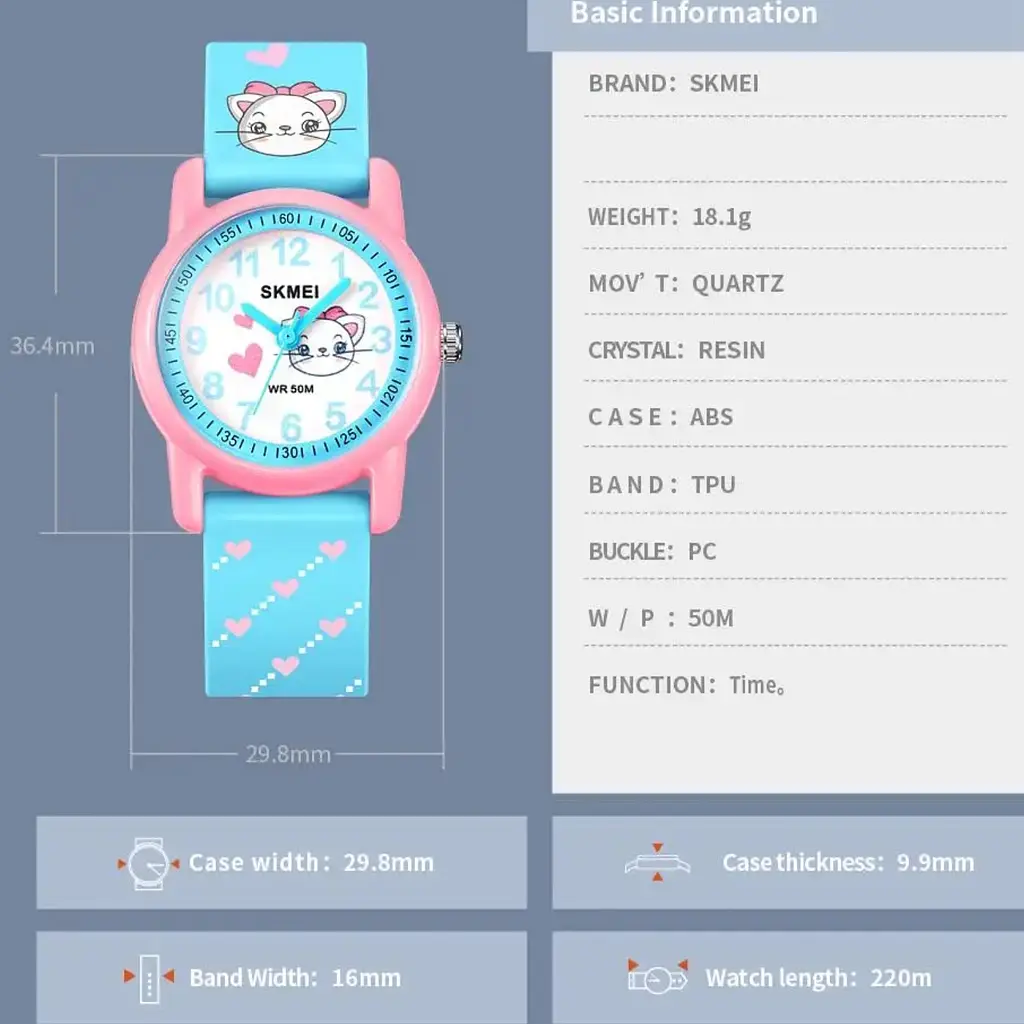 Годинник Skmei Kitty - фото 6
