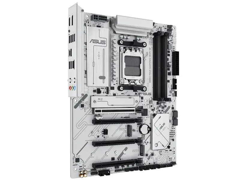 Материнская плата Asus B850 MAX GAMING WIFI W White - фото 2