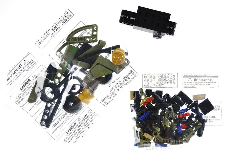 Конструктор KY1135-1136 "Техніка" 2в1 р.19x19x6см YG Toys - фото 2