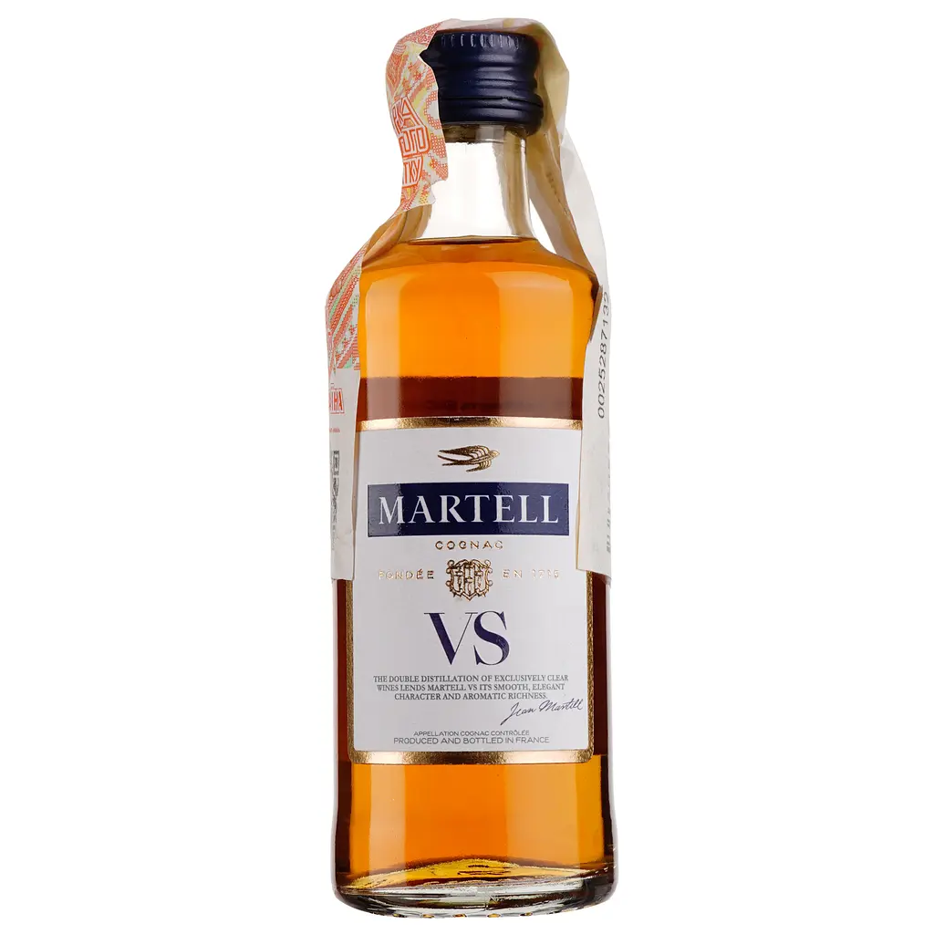 Уцінка. Коньяк Martell VS 40% 0.05 л (11029)
