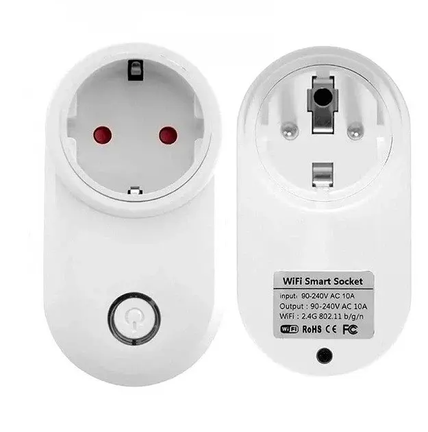 Розетка розумна Grand Wi-Fi 10A біла