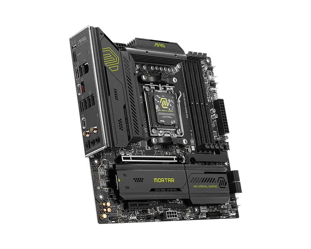 Материнская плата MSI MAG B850M Mortar Wi-Fi Socket AM5 (MAG B850M MORTAR WIFI) Б/В - фото 3
