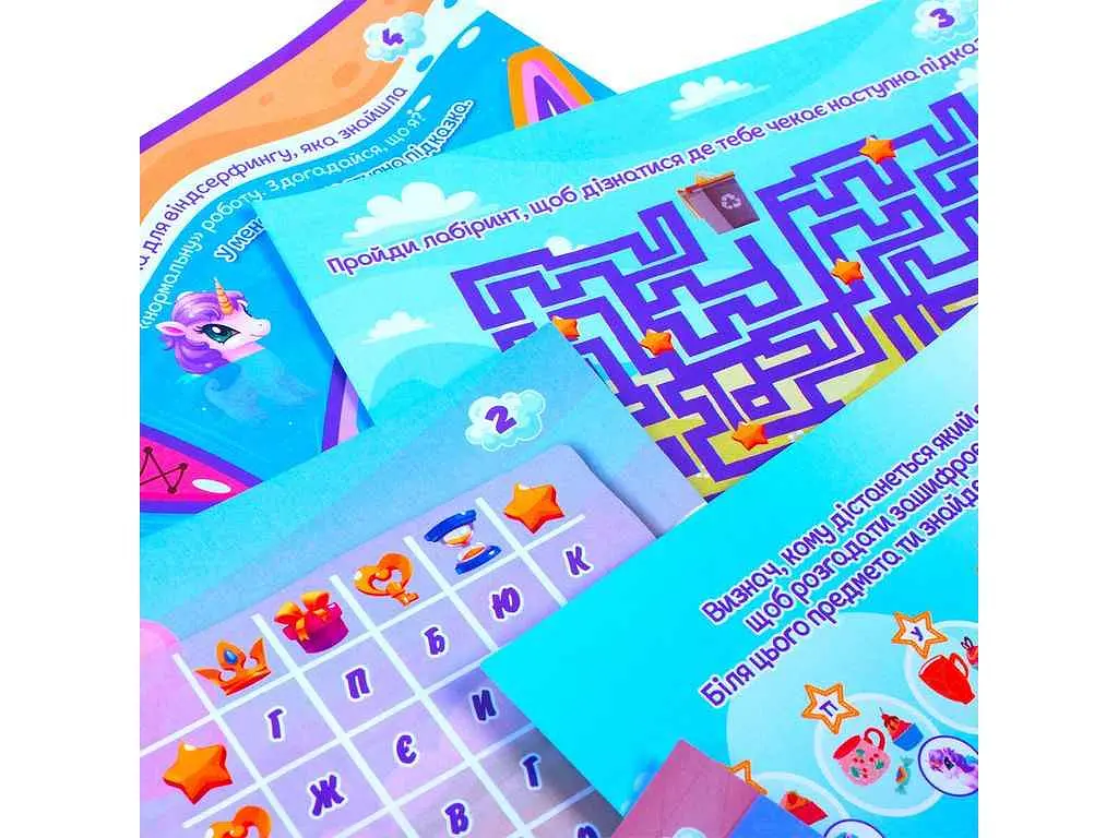 Гра настільна VLADI TOYS "Єдиноріжки" VT5902-01 - фото 3