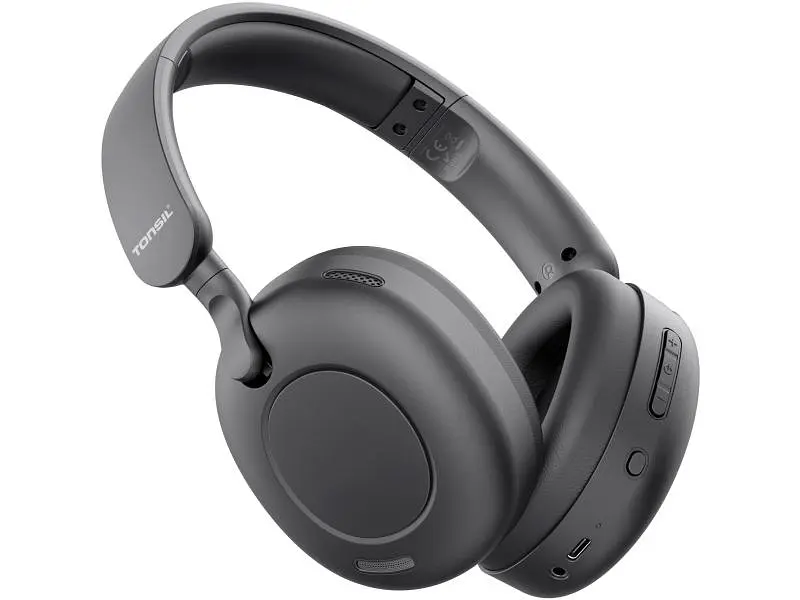 Навушники з мікрофоном Tonsil R50BT Black - фото 5