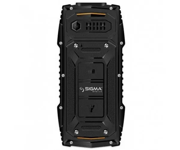 Мобільний телефон Sigma mobile X-treme AZ68 чорно-оранжевий (4827798374917) - фото 2