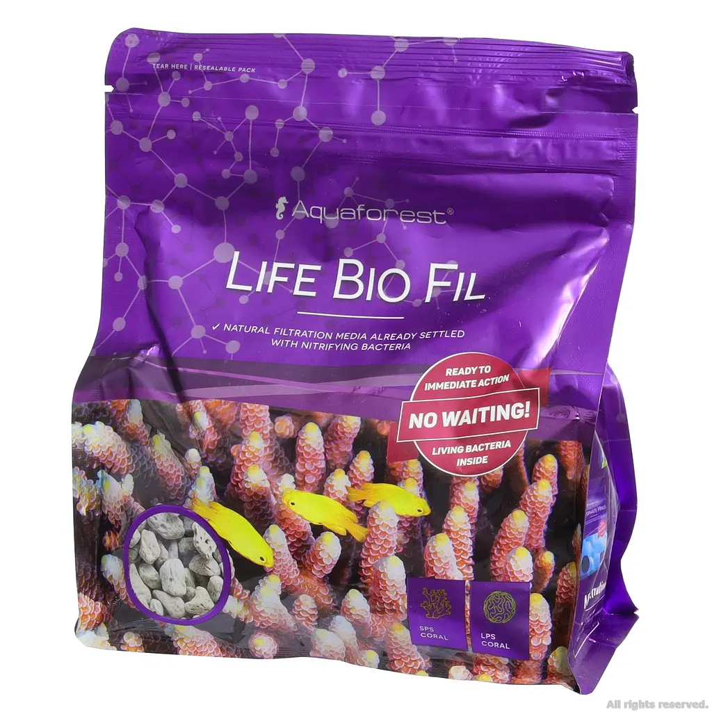 Наповнювач для біологічної фільтрації Aquaforest Life Bio Fil 1.2 л (735155) - фото 2