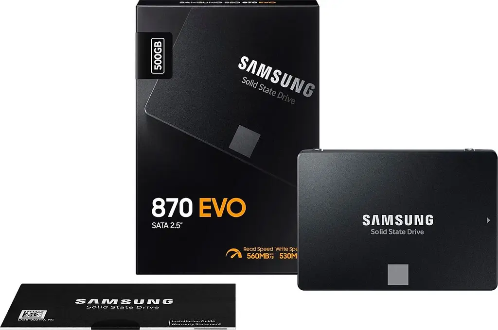 SSD накопичувач Samsung 870 EVO 500GB (MZ-77E500BW) [81636] - фото 6