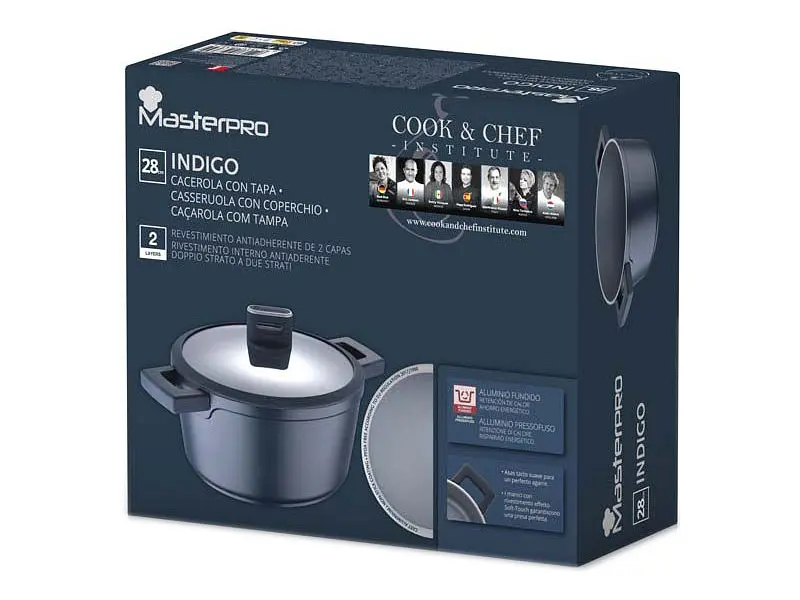 Каструля Bergner MASTERPRO Indigo 3 л (BGMP-7980) - фото 7