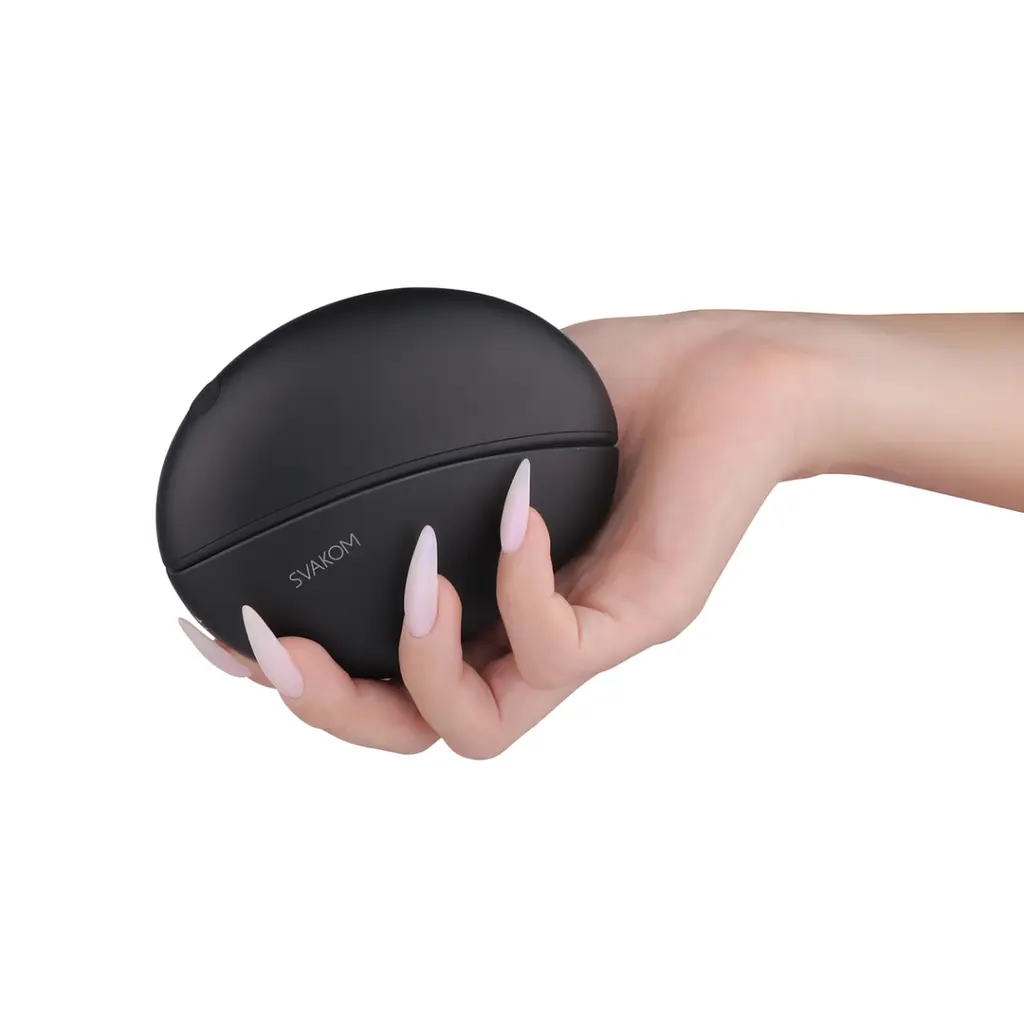 Вакуумный стимулятор клитора Svakom Pulse Galaxie черный - фото 7