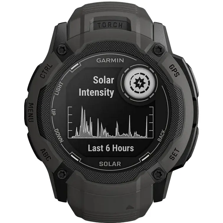 Смарт-часы Garmin Instinct 2X Solar Graphite (010-02805-10/00) - фото 9