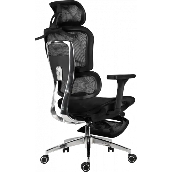 Офісне ергономічне крісло GT Racer B-583 Black - фото 6