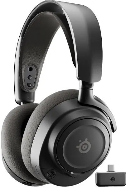 Навушники SteelSeries Arctis Nova 7 2-го покоління бездротові чорні (61730)