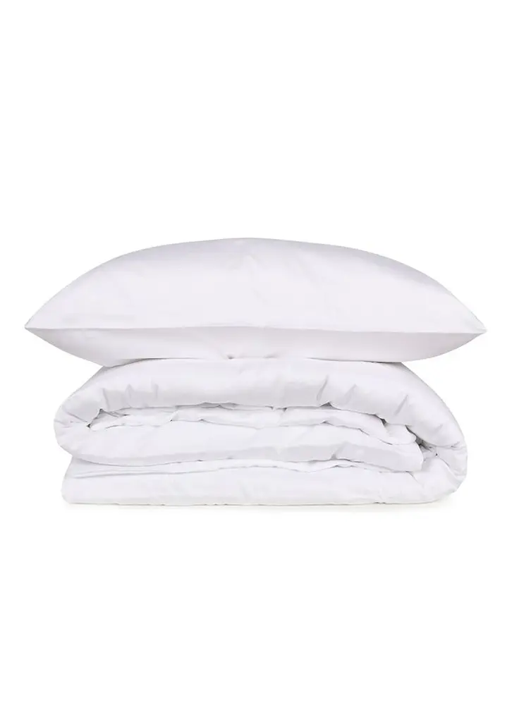 Комплект постельного белья евро 200х220 Elegant - White сатин TC303375726 - фото 3