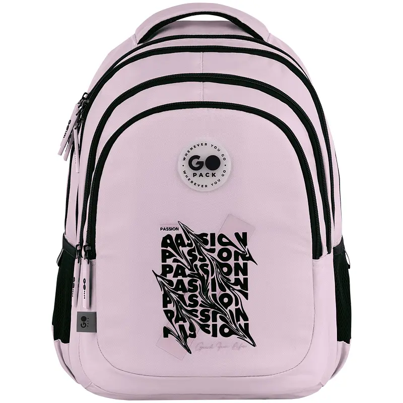 Рюкзак GoPack Teens 162L-2 Черно-розовый (GO26-162L-2) - фото 3