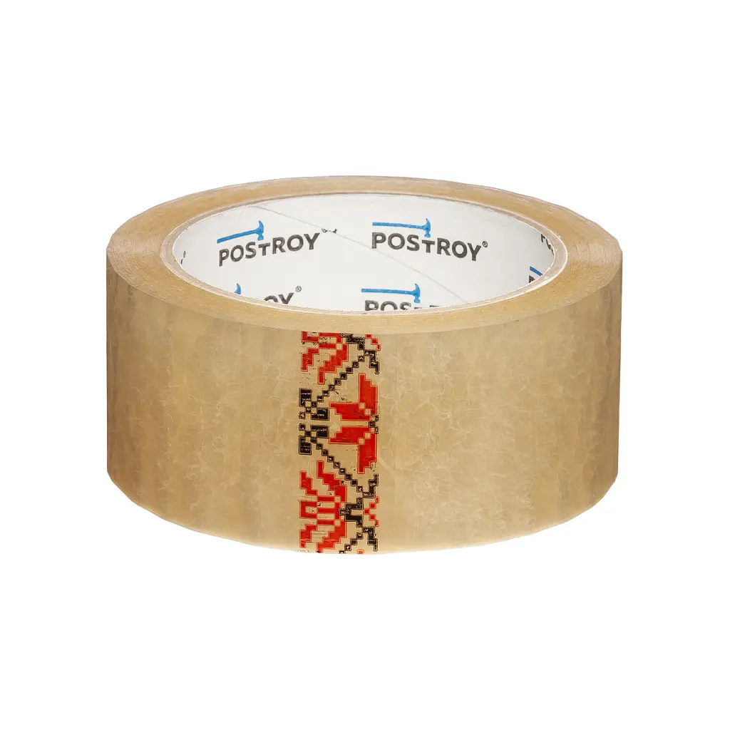 Пакувальна клейка стрічка Postroy 200 м × 45 мм (101-045) - фото 3