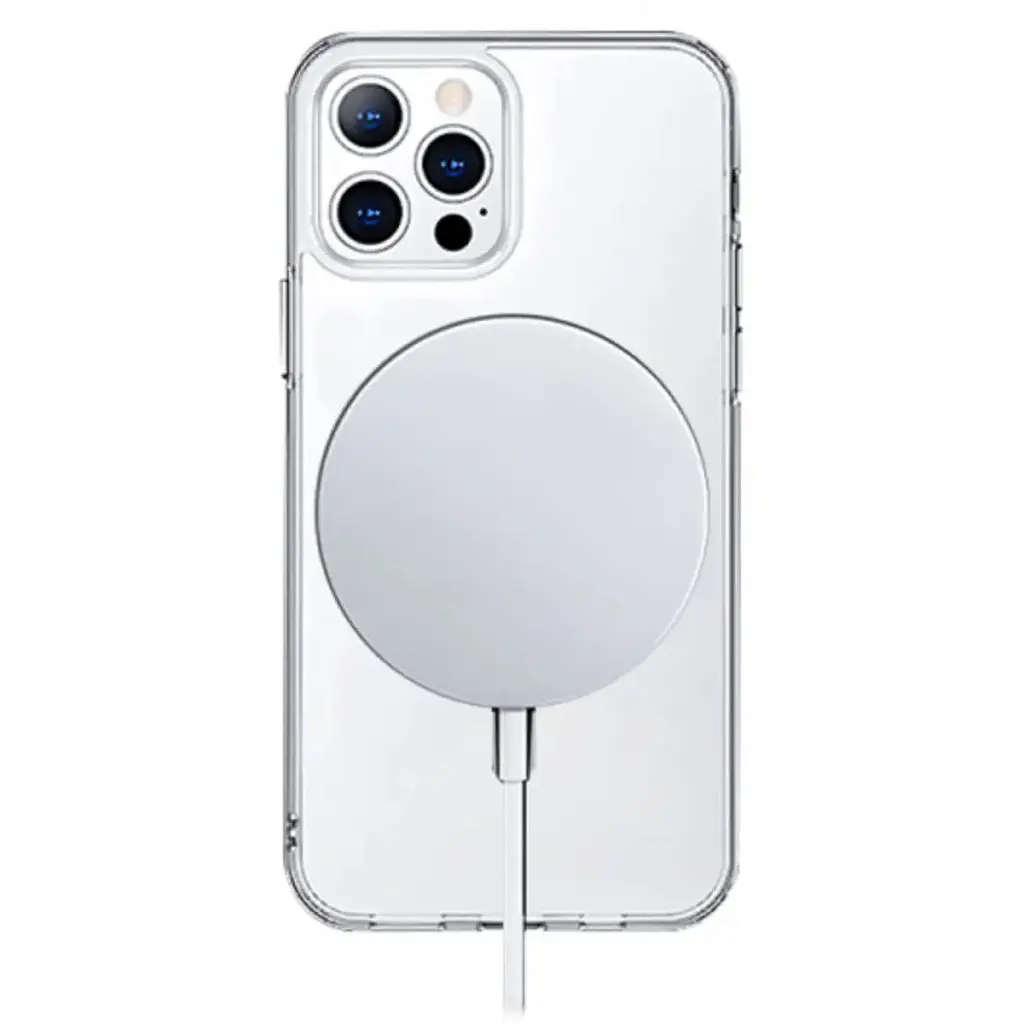 Чохол-накладка Magnetic Case for iPhone 13 Pro Max Clear прозорий - фото 2