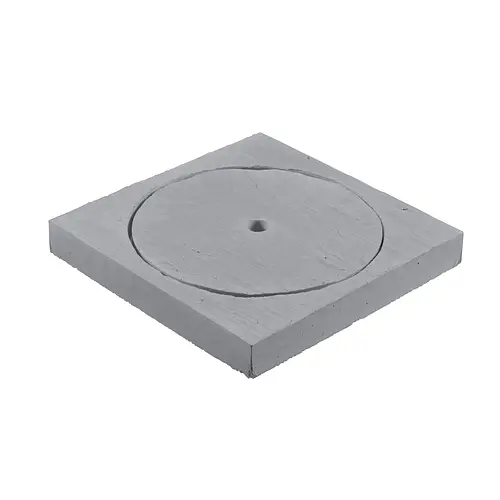 Кришка скіммера Pierra 26.5х26.5х3.5см, Rustique bulle, тон Gris 310792