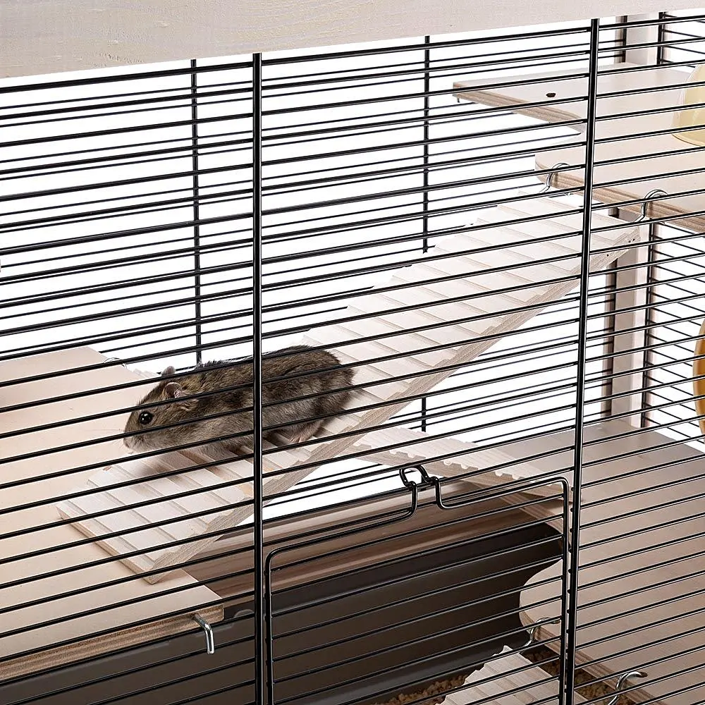 Деревяна клітка Ferplast Hamsterville для хом`яків та мишей - фото 7