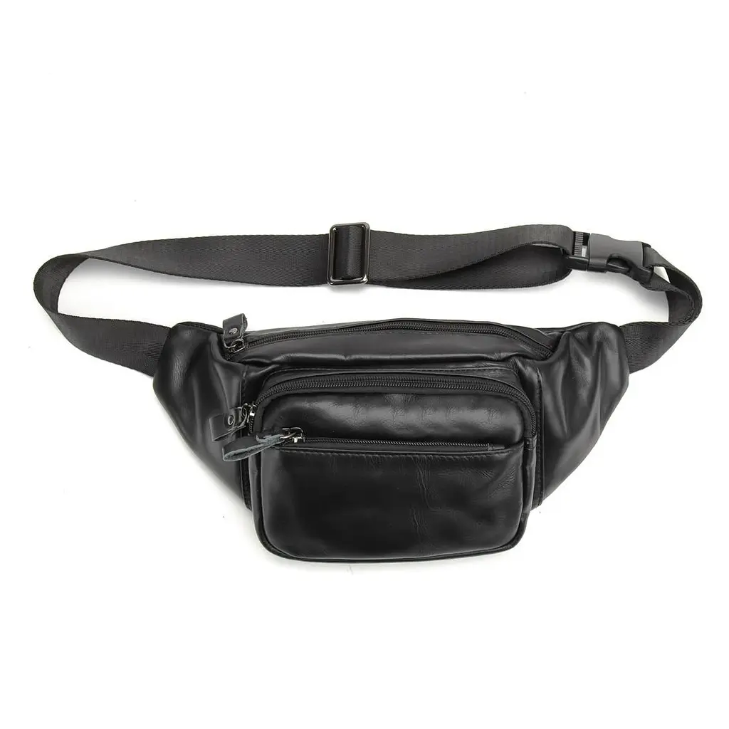 Сумка на пояс з телячої шкіри Tiding Bag t0186A - фото 6