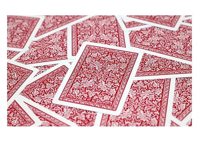 Карти гральні Fournier 2818 100% Plastic Jumbo Index (red blue) (PC_F2818PJI) - фото 8