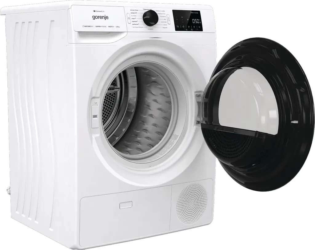 Gorenje Сушильна машина конденсаційна, 8кг, A+++, 60см, дисплей, Wi-Fi, білий - фото 6