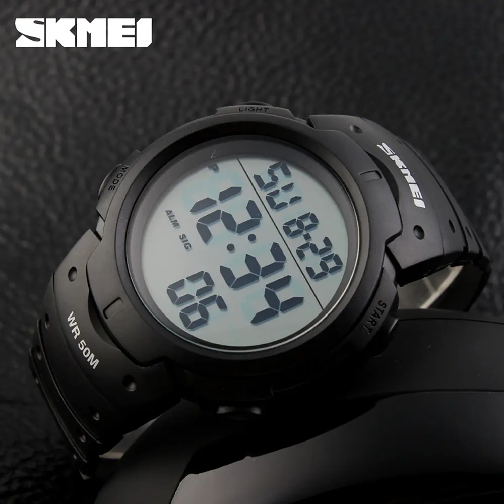 Чоловічий наручний годинник 1068 All Black Skmei acs0030866 - фото 4