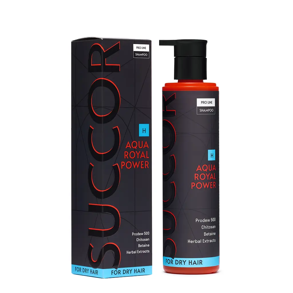 Зволожуючий шампунь для сухого волосся Aqua Royal Power Shampoo Succor 250 мл - фото 2