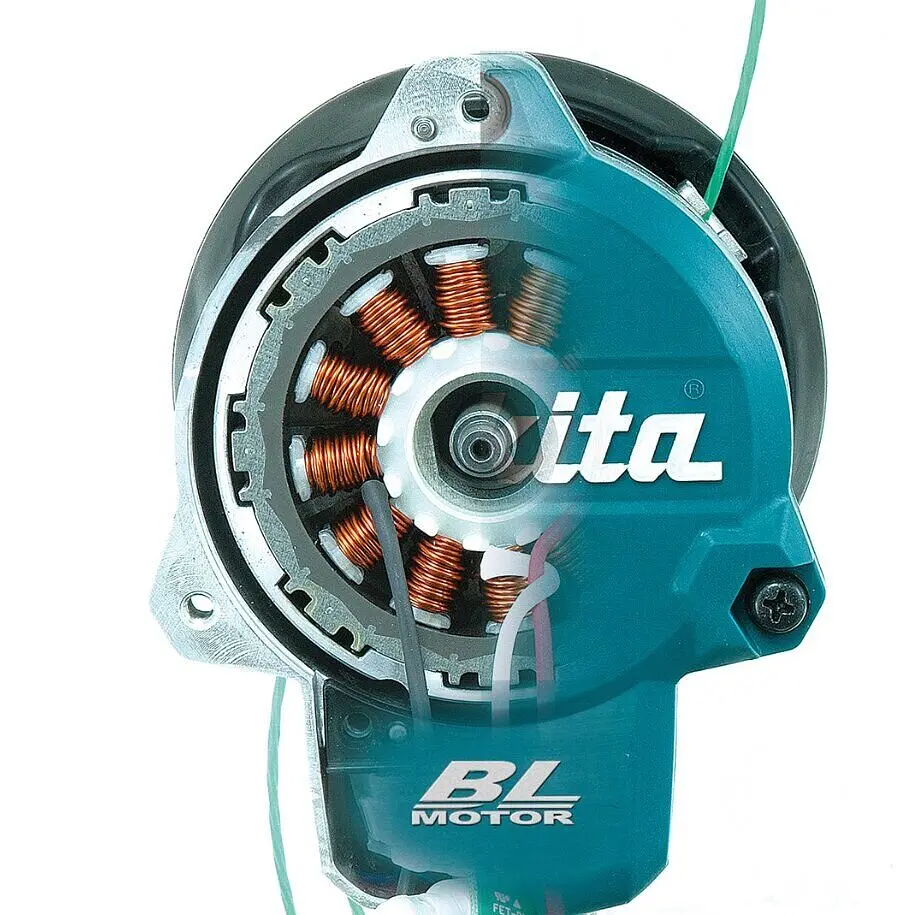 Тример акумуляторний Makita DUR368LZ BEO1 (350 мм, 3500-6500 хв-1, 2.4 мм, 550 Вт, BL, LXT) - фото 7