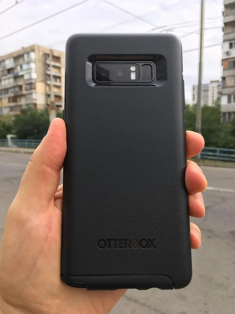 Чохол протиударний OtterBox Symmetry Series Samsung Galaxy Note 8 SM-N950 Black - фото 7