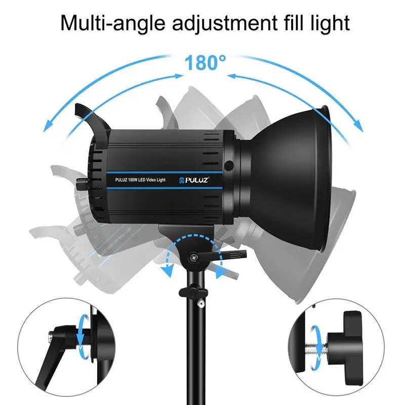 Студійне відео світло Puluz PU3059EU 100W 5600K - фото 3