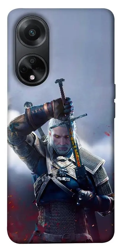TPU чохол Demsky The witcher gerald для Oppo A58 4G