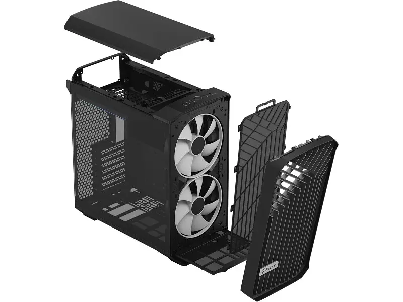 Корпус Fractal Design Torrent Compact RGB Black TG Light Tint (FD-C-TOR1C-02) - фото 12