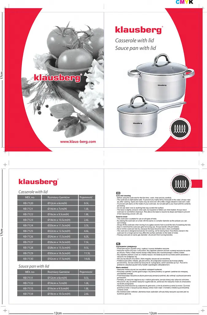 Каструля Klausberg KB-7127 26см 7.5.л - фото 7