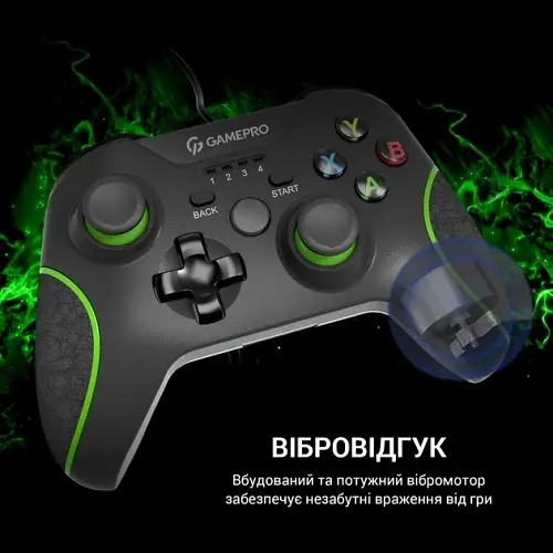 Геймпад MG450B, Black, USB, для ПК / PS3 / Android GamePro teh0028535 - фото 8