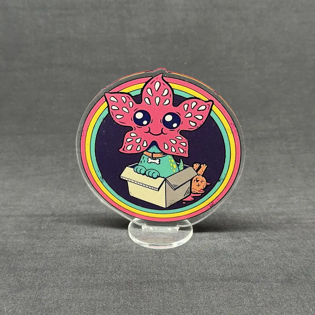 Акрилова колекційна фігурка Чібі Chibi Дивні дива, Дуже дивні справи, Stranger Thing Демогоргона 2 10 см - фото 2