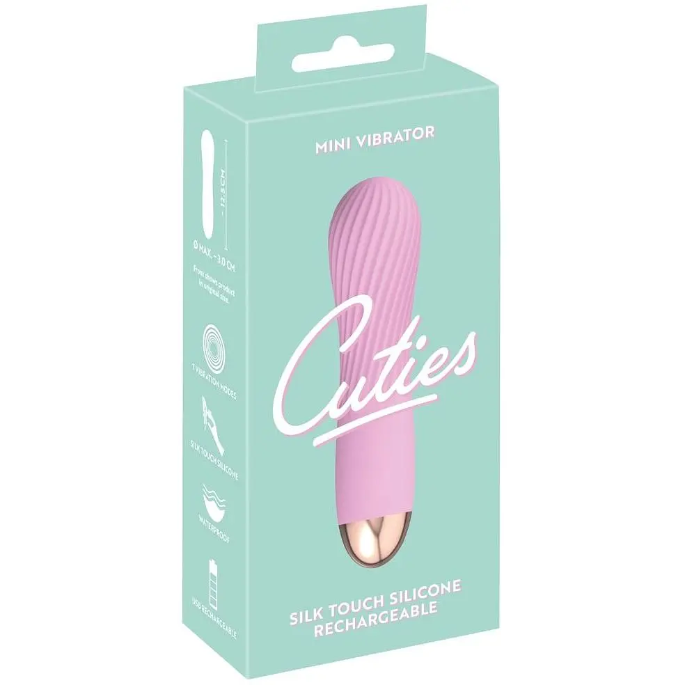 Мінівібратор Cuties Mini Vibrator Rose - фото 7