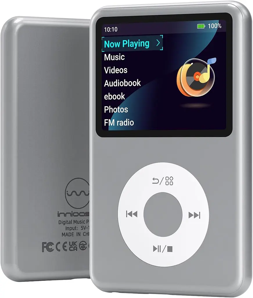 MP3-плеєр 128 GB з Bluetooth Innioasis Y1 Silver - фото 7