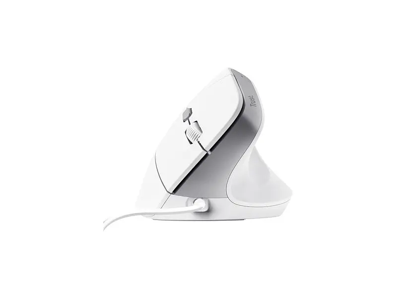 Миша Trust Bayo 2 Ergonomic White (25397) - фото 4