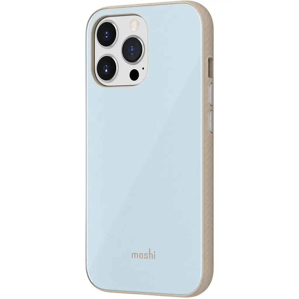 Чехол-накладка Moshi iGlaze Slim Hardshell Case Adriatic Blue для iPhone 13 Pro (99MO132522) - фото 2