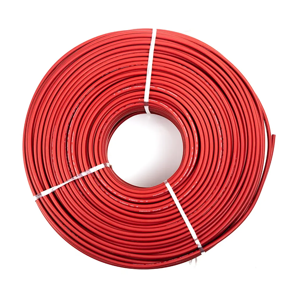 Кабель силовой HiSmart PV 6 мм, бухта 100 м red (NV820429) - фото 2