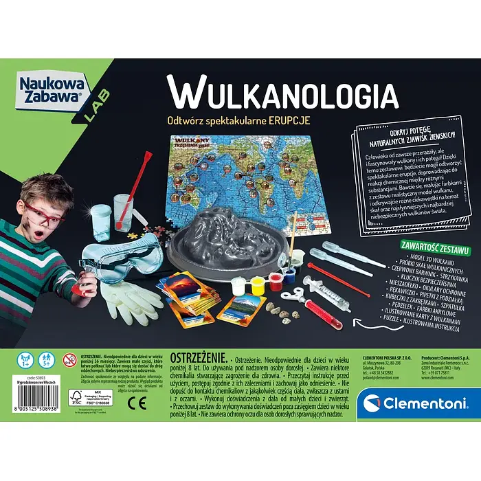 Научный набор Вулканология - Clementoni 50893 - фото 3
