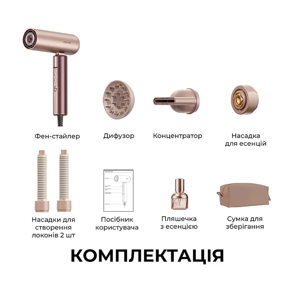 Фен Dreame Pocket Aura Pink (AZP20A-PK) - фото 3