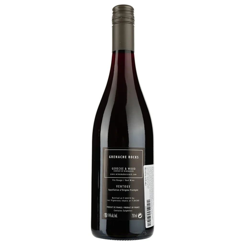 Вино Grenache Rocks AOP Ventoux, червоне, сухе, 0,75 л - фото 2
