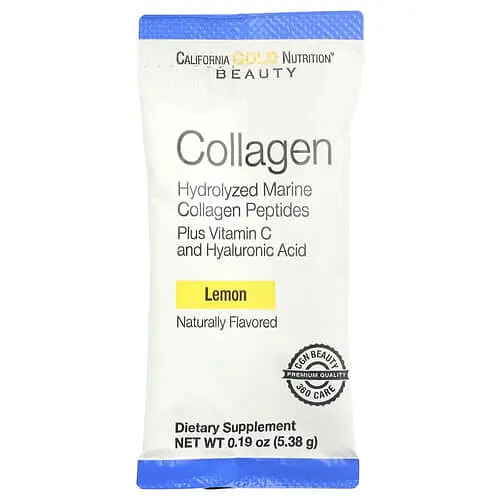 Коллаген Marine Collagen Peptides Lemon 30 Packets CGN vit0005700 - фото 3