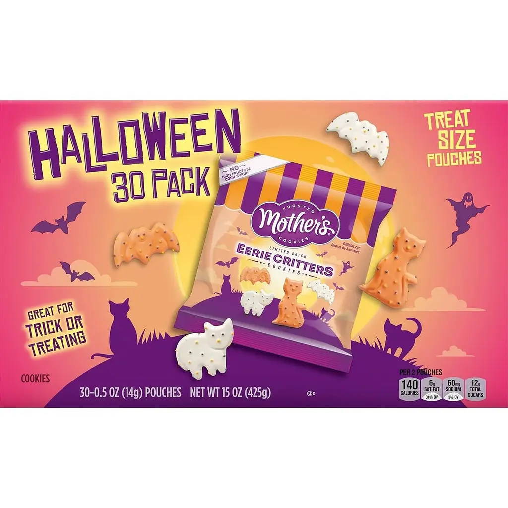 Печиво у формі тварин Mother's Halloween Circus Animal Cookies 255 г - фото 3