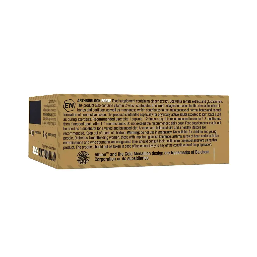 Для суглобів та зв'язок Olimp Arthroblock Forte Olimp Labs 60 капсул - фото 3